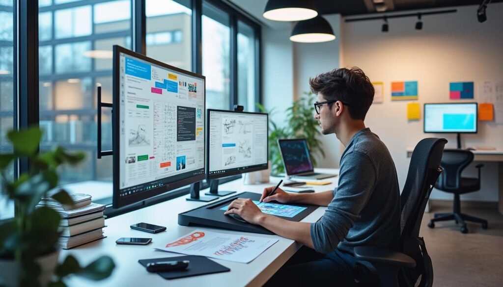 découvrez le métier d'ux-ui designer : missions, compétences clés, formation et perspectives professionnelles pour créer des expériences utilisateur optimales et des interfaces intuitives.