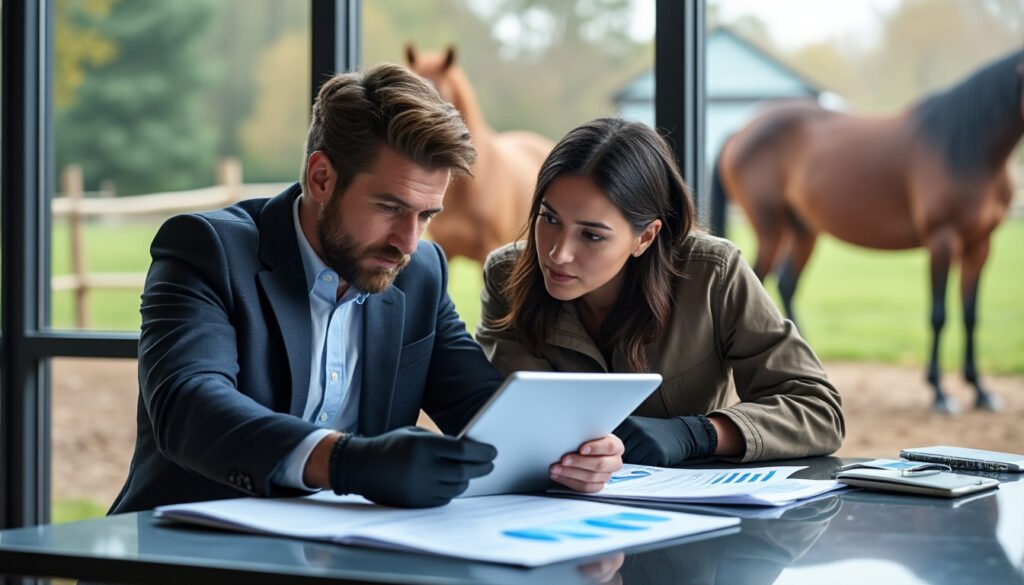 découvrez comment fonctionne l'assurance cheval et le business de la protection équine pour les professionnels, avec un aperçu des garanties, des avantages et des spécificités du marché.