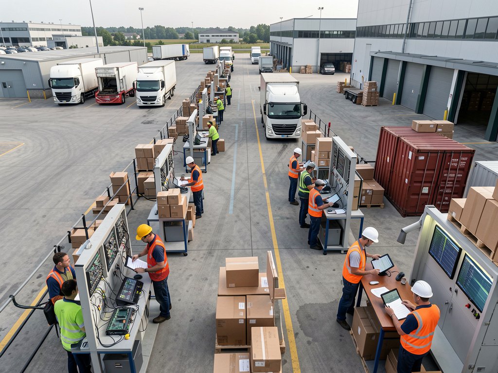 Gérer les créneaux dépôt au hub Harnes : organiser rendez‑vous entreprise